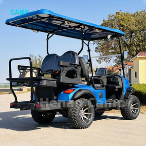 CAMP <span class=keywords><strong>Prix</strong></span> d'usine Voiturette de golf de sport <span class=keywords><strong>4</strong></span> <span class=keywords><strong>places</strong></span> de luxe personnalisée Voiture de golf électrique au lithium Buggy de golf tout-terrain - Product Image 5
