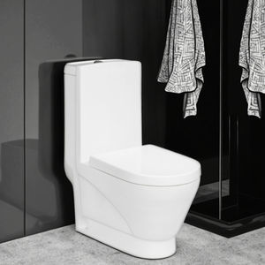 Inodoro moderno de cerámica inteligente <span class=keywords><strong>con</strong></span> bidé, inodoro de una pieza fácil de limpiar para baño y uso en hoteles, inodoro de lujo - Product Image 1