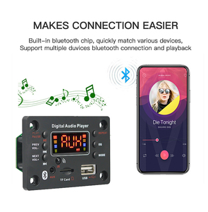 Módulo AUX de audio para automóvil con placa decodificadora USB y TF WMA de 12V, reproductor de MP3 para vehículos - Product Image 3