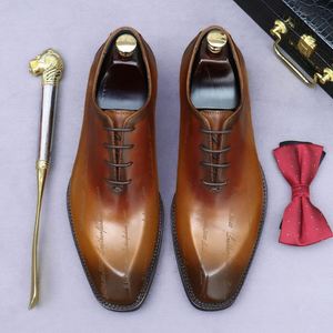 Zapatos de Cuero de Lujo con Suelas de Goma, Ligeros y Transpirables, Superficie Pulida, Zapatos de Diseñador de Alta Calidad - Product Image 6