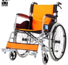 ヘルスケア売れ筋スチール車椅子astir取り外し可能なアームレスト & フットレスト健康用品 - Product Image 4