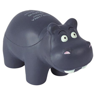 Juguete de Hipopótamo de Espuma de Poliuretano de la Cruz Azul de Massachusetts, Decoración de Escritorio con Temática Animal, Manualidades de Moldeo - Product Image 5