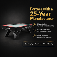 STELLARWAY OEM/ODM Table de billard professionnelle de 9 pieds avec plateau en ardoise et structure en acier pour tournoi international
