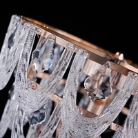 Support floral de luxe en argent et or pour événements, centres d'exposition, mariages et décorations d'anniversaire