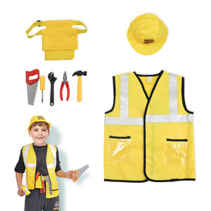 Firefighter Party Construction Worker Doctor Police Carnival <strong>Career</strong> Day <strong>Kids</strong> Pilots Navy Cooks Outfit Halloween Cosplay <strong>Costume</strong> - Product Image 5