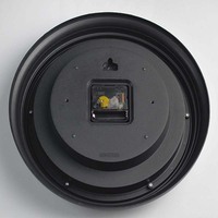Vente chaude Salon/Bureau/Lit Chambre Décor Rétro Européen Minimaliste Horloge Maison Tenture Murale 12 Pouces En Plastique Horloge Murale