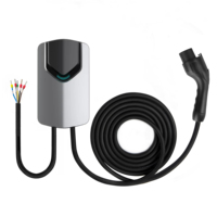 Station de charge AUXUS 220V 240V EV WALLBOX 32A 7kW station de charge de voiture électrique pour distributeurs de véhicules électriques