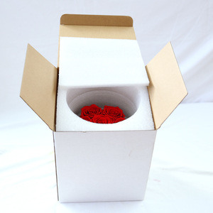 Boîte cadeau de roses éternelles en gros, 6 têtes, rouge, rose, bleu, fleurs de roses éternelles, seau pour la Saint-<span class=keywords><strong>Valentin</strong></span>, la fête des mères, le Nouvel An - Product Image 6