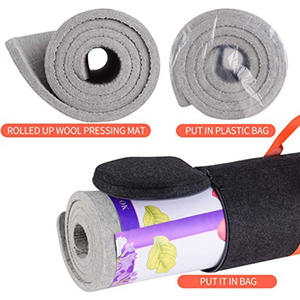 Fourniture de tapis de pressage en laine de 22x60 pouces pour tapis de fer matelassé pour Table à repasser - Product Image 2
