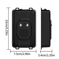 Répulsif contre les martres pour la protection des véhicules avec divers modèles, répulsif intelligent contre les rongeurs pour voiture, lumière aveuglante, répulsif ultrasonique contre les rats