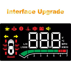 Facile à installer pour affichage tête haute (<span class=keywords><strong>HUD</strong></span>) OBD2 avec fonctions complètes pour Toyota Camry 2018-2023 Module - Product Image 3
