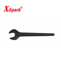 Clé à molette simple à extrémité ouverte X-SPARK DIN Standard, en acier chromé 40, forgée, robuste, pour machines industrielles et réparation automobile