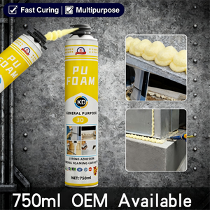 <span class=keywords><strong>Mousse</strong></span> de polyuréthane expansée de qualité supérieure, haute densité, imperméable, <span class=keywords><strong>isolante</strong></span>, pour le remplissage des joints, fenêtres, portes, murs, toits, construction, étanchéité - Product Image 4