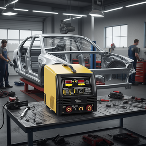 Soudeuse à points double Vevor Pro 5KW 10 fonctions Modèle D0100HRSVPJ pour la réparation de carrosseries en acier et aluminium - Product Image 2