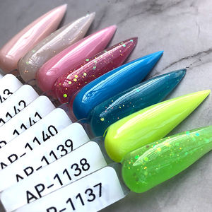 Fabricante profesional Dip Powder Bulk Nail Alta Calidad 2000 colores Polvo de inmersión acrílico orgánico <span class=keywords><strong>para</strong></span> <span class=keywords><strong>uñas</strong></span> - Product Image 1