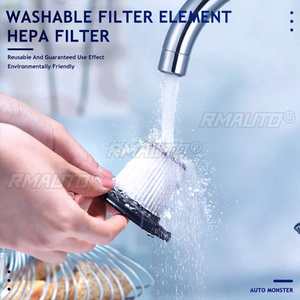 Aspiradora Inalámbrica para Auto, Mini Aspiradora de Succión Ciclónica con Carga USB, Aspiradora Portátil de Mano para Hogar y Escritorio - Product Image 5