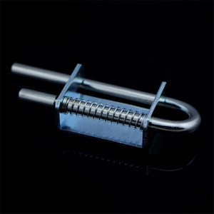 Xinjieliang HL037 Metal <b>Spring</b> Pin 2 Mm Thickness Industrial Furniture <b>Hinge</b> For Cabinet Chassis Rack Surface Mount - Product Image 3