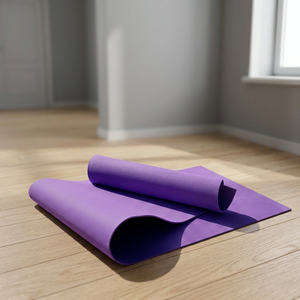 Reversible Rectangle Fitness Yoga <b>Mat</b> 4mm EVA 72 Inch Foldable Exercise Pad With Easy Clean Non Slip Surface For <b>Gym</b> Training - Product Image 1