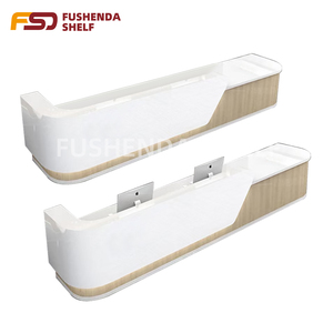 Bureau de réception moderne et luxueux pour bureau, hôtel, école, hôpital, supermarché et bar pour la maison, en MDF, avec grand design de peinture - Product Image 6