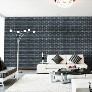 Papier peint en brique naturelle, 60 cm de large x 10 m, autocollants muraux imperméables à peler et coller pour la décoration de la maison - Product Image 2