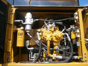 Excavateurs d'occasion CAT 345D 2021 machines de construction Caterpillar Crawler Digger d'occasion de Chine 4553 heures de moteur PLC - Product Image 4