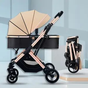 Baby Smart 2 In 1 Ultra Light 3 In 1 Small Foldable Luxury Baby Pram Children 360 Stroller En1888
