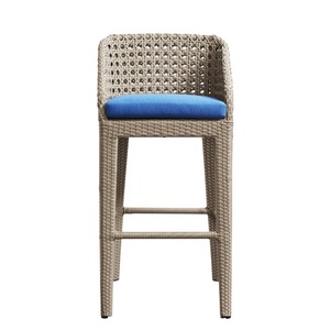 Rotin De Jardin moderne Tabouret de <span class=keywords><strong>Bar</strong></span> <span class=keywords><strong>En</strong></span> <span class=keywords><strong>Osier</strong></span> Haute Fauteuil Meubles de <span class=keywords><strong>Bar</strong></span> <span class=keywords><strong>En</strong></span> Plein Air - Product Image 2
