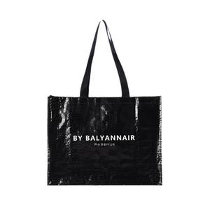 OEM/ODM Custom Tote Bag Eco-Friendly Laminated PP Woven Reusable Nylon Shopping Bag with Custom Logo and Promotional Color - Product Image 3