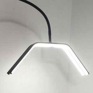 Lampe de sol professionnelle à LED pour salon de beauté, avec support réglable en hauteur, lumière demi-lune pour cils, salon de beauté - Product Image 5
