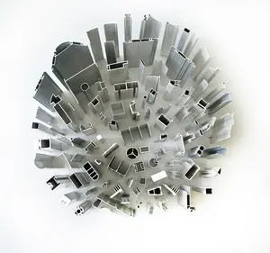 中国制造挤压铝合金厨房衣柜滑架门窗铝型材