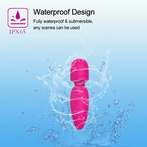 <span class=keywords><strong>Mini</strong></span> Vibrador Portátil de 10 Velocidades, Masajeador Tipo Varita AV, Silicona Recargable, Impermeable, Multivelocidad, Juguete Sexual para Mujeres - Product Image 5