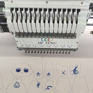Multi <b>Head</b> Computer Embroidery Machine For Cotton <b>Doll</b> Plush Toy Embroidery - Product Image 2