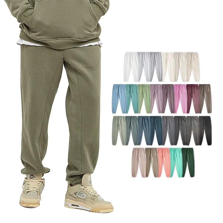 Chất lượng cao mùa thu mùa đông Mens chạy Bộ quần baggy đáy tùy chỉnh cộng với Fleece bông Sweatpants