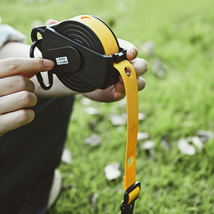 <span class=keywords><strong>Corde</strong></span> <span class=keywords><strong>à</strong></span> <span class=keywords><strong>linge</strong></span> portable avec 34 boucles anti-vent, <span class=keywords><strong>enrouleur</strong></span> automatique de type cerf-volant, 3,6 m, sangle en polyester durable pour le voyage et le camping - Product Image 3