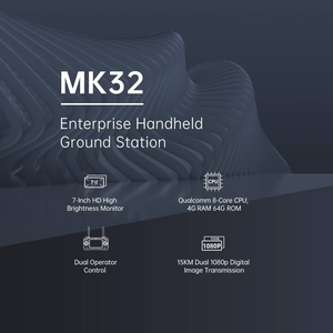 MK32 Enterprise Handheld Ground Station Android System Dual HD FPV Video Transmitter Quick Release Battery For UAV <b>Gimbal</b> <b>Camera</b> - Product Image 3