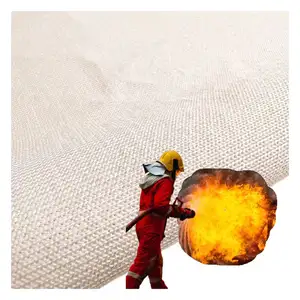 ผ้าเมตาอะรามิด1313 100% สารหน่วงไฟสำหรับป้องกันไฟป่า