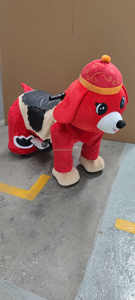 Hot Sale Kuscheltiere für Erwachsene und Kinder auf Rädern Horse Stuffed Ride Toy Münz betriebener Einkaufs spielplatz Mall Entertain ment - Product Image 3