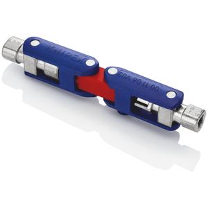 KNIPEX 00 11 06 V03 Clé d'armoire de commande "Double Joint" 62 mm (carte libre-service/blister) - Product Image 2