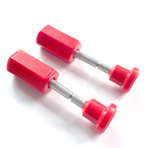Scellé à boulon de 4 mm de diamètre, mini, rouge, avec numéro de téléphone, à prix compétitif, pour la fabrication et la distribution - Product Image 2