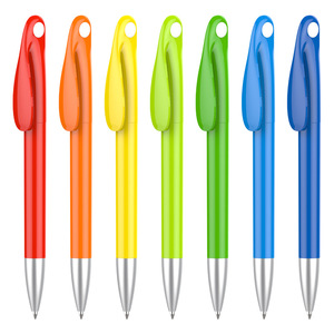 Bulk Atacado 1.0mm Canetas Esferográficas para Office & School - 50-Pack Canetas De Escrita Suave De Plástico com Preto/Azul/Tinta Vermelha, Fábrica - Product Image 1