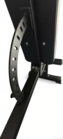 Banc de musculation robuste en acier massif, haute capacité, qualité commerciale, station d'entraînement stable, inclinable et déclinable pour le fitness