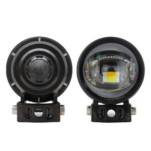 Faro LED para Motocicleta, Nuevo, 30W, 3000LM, Súper Brillante, Luz Antiniebla, Luz de Conducción de Doble Color, Haz Alto/Bajo, 12V H4 - Product Image 4