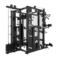 Equipo de Gimnasio DN109, Estación Multifuncional, Máquina Smith, Equipo de Ejercicio
