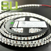3500K IP65 vue latérale samet led lumière 3014 120leds DC12V bande de LED émettant des bords flexible bande de barre LED