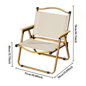 Chaise de <span class=keywords><strong>camping</strong></span> pliante d'extérieur, portable, pour pique-nique, plage, pêche, équipement de <span class=keywords><strong>camping</strong></span>, chaise d'extérieur - Product Image 3