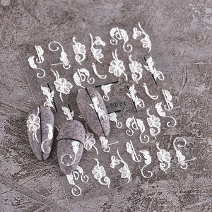 Esmalte de <span class=keywords><strong>uñas</strong></span> personalizado para mujer, calcomanía de <span class=keywords><strong>uñas</strong></span> de diseño colorido, 5d, nuevo producto, <span class=keywords><strong>2022</strong></span> - Product Image 2