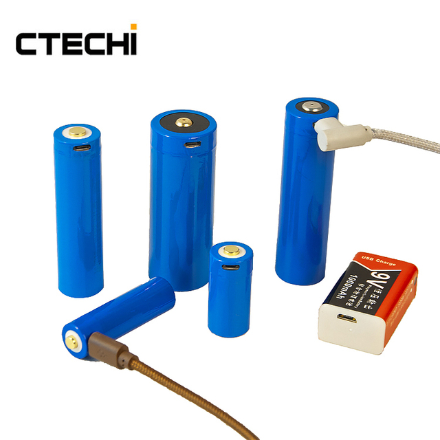 All Customized 1.5V 3.2V 3.6V 3.7V 2000mAh 3500mAh 5000mAh USB Lithium ion Battery Rechargeable Type-C interface Power Supply