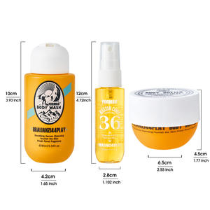 Травяной парфюмерный лосьон для тела гель для душа три в одном увлажняющий уход глубокое очищение - Product Image 1