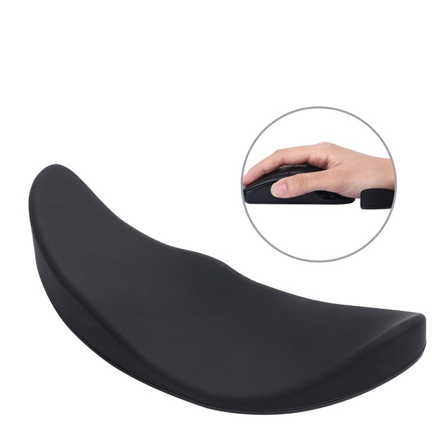 Mouse Wrist Pad Mobile Convenient Palm Pad Game Office Compact Design Hand Rest Silicone Gift