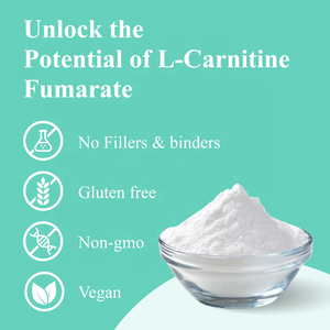 Polvo de fumarato de L-carnitina a granel para quemador de <span class=keywords><strong>grasa</strong></span> de máxima fuerza y metabolismo y rendimiento de entrenamiento fumarato de L-carnitina - Product Image 3